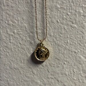 Uncommon James Gold Coin Pendant Necklace